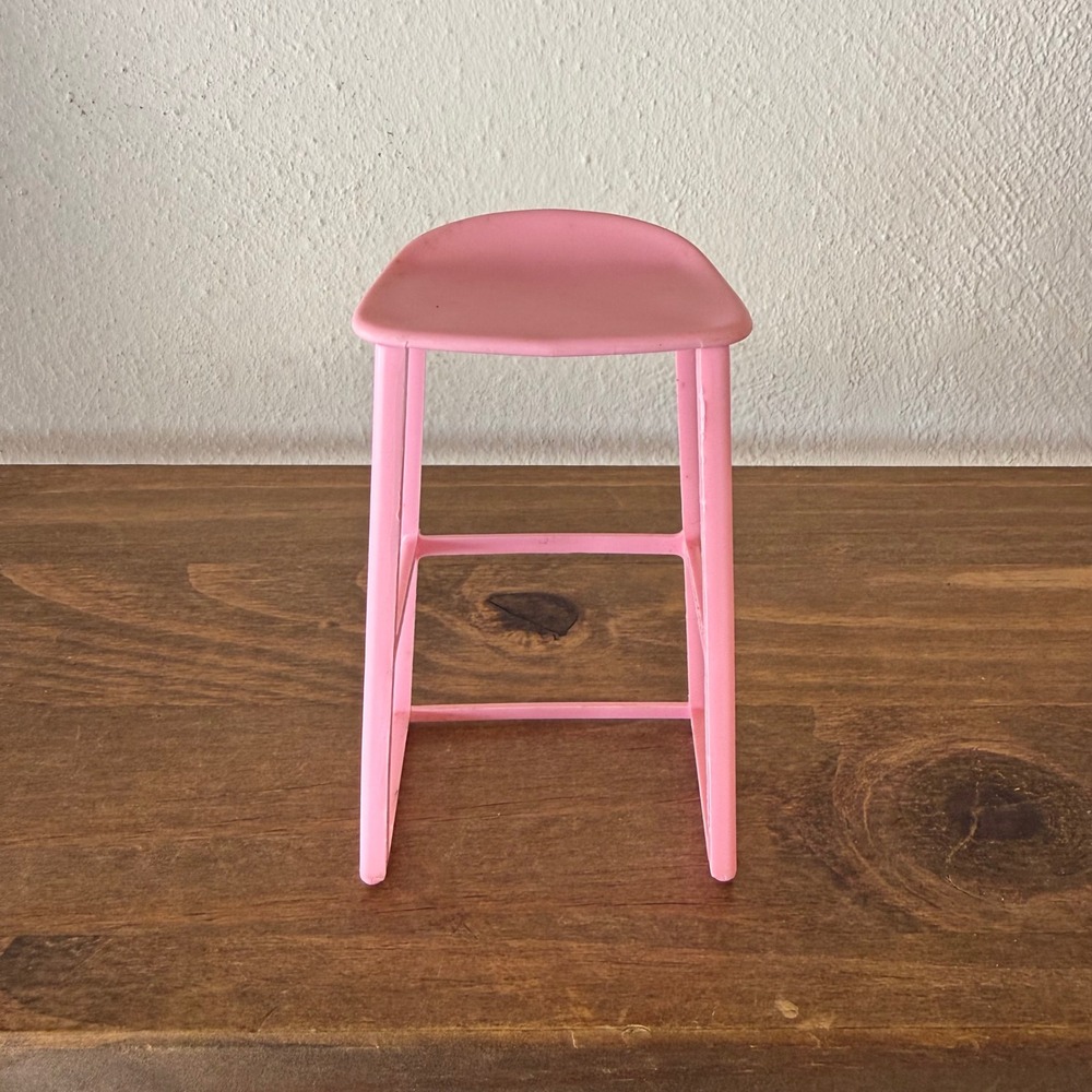Barbie 2023 Dreamhouse HMX10 Pink Bar Stool Replacement Part Mattel